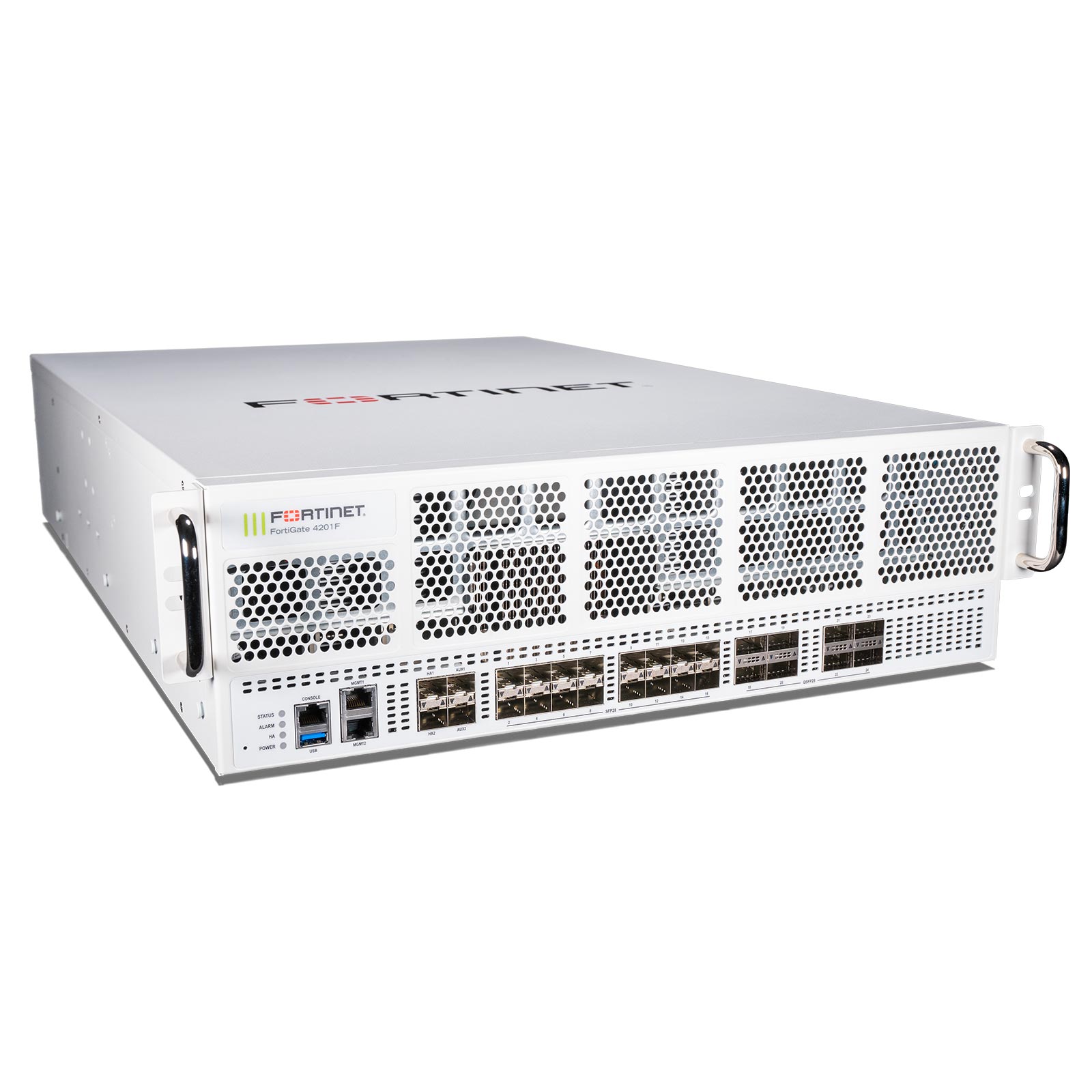 3ea410918d1b4e12d874ebc3b8a093ea92130148_4200F_Side2.jpg Fortinet FG-4200F Firewall - Image 1