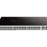 D-Link DGS-1210-52 48-Port Gigabit L2 Managed Switch + 4× SFP