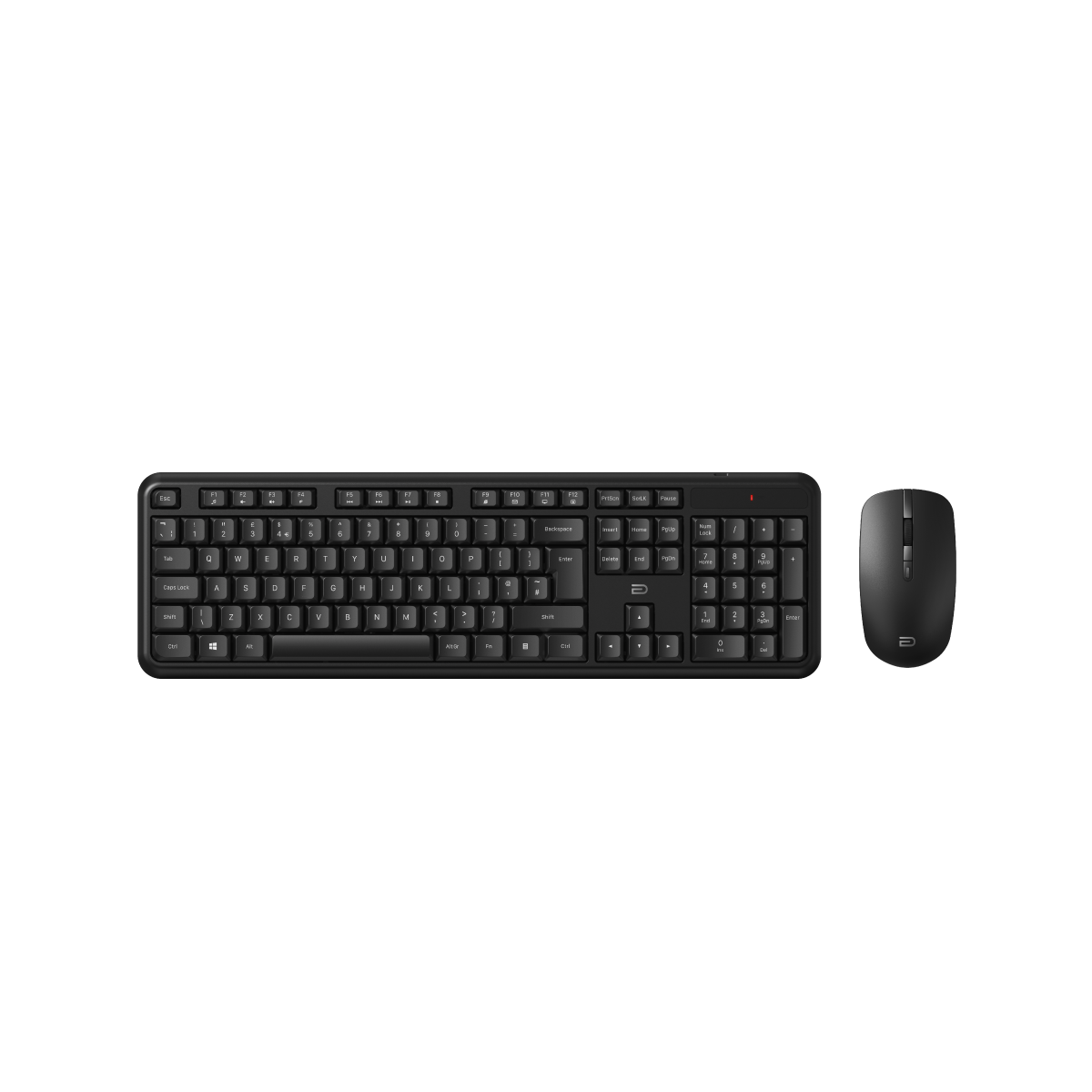 CUDY MK200 Black 2.4G Wireless Keyboard CUDY MK200 Black 2.4G Wireless Keyboard - Image 1