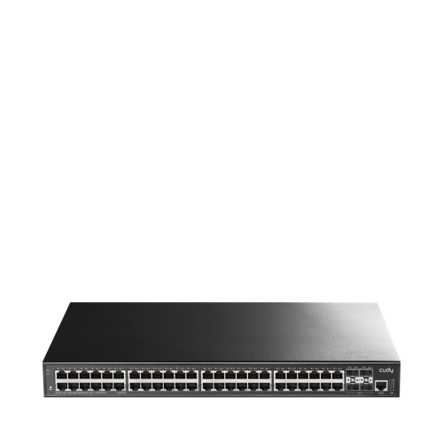 CUDY GS5048S4 48-Port Gigabit L3 Managed Switch + 4× SFP
