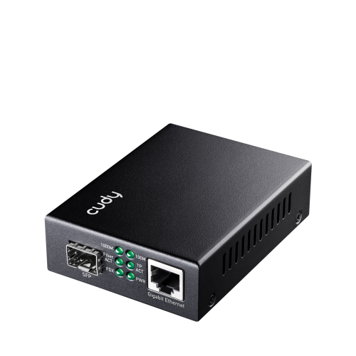 CUDY MC220 10/100/1000Mbps Ethernet Media Converter